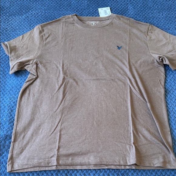 American Eagle Soft Brown Tee - Picture 3 of 6
